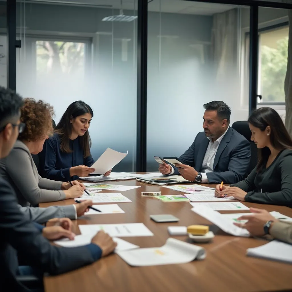 Reunión estratégica con clientes